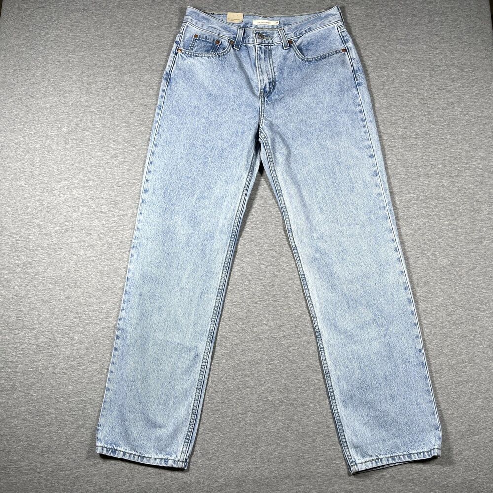 Levi's Jeans Womens 28 Blue Low Pro Straight Light Wash Straight Denim